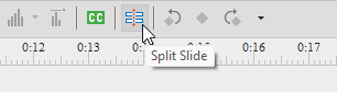 Split and merge slide
