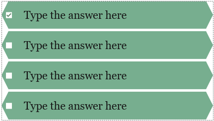 Customize answer labels