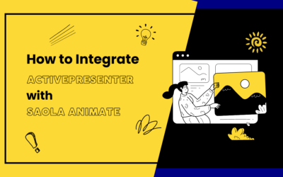 How to Integrate ActivePresenter with Saola Animate? 