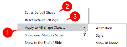 Apply the same style for multiple objects