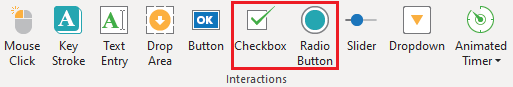 Insert Checkboxes/Radio Buttons