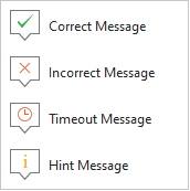 Insert and Customize Feedback Messages