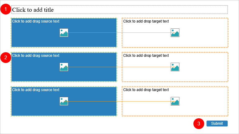 Drag-n-Drop question slide