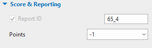 Assign Partial Scores to a Multiple Choice Question