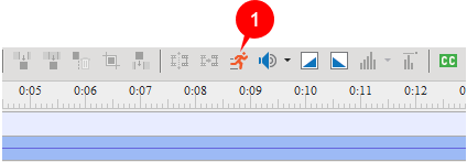 change playback speed feature in timeline pane