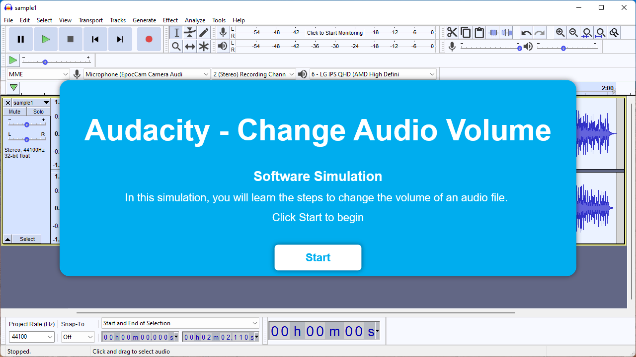 Audacity Software Tutorial