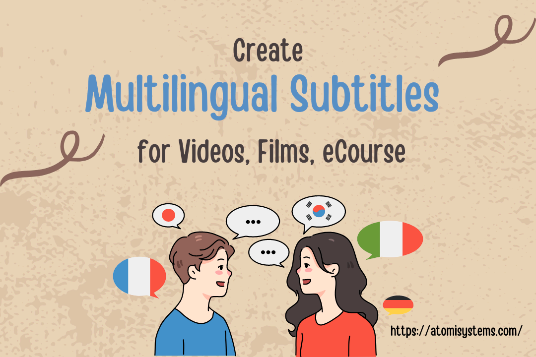 create multilingual subtitles