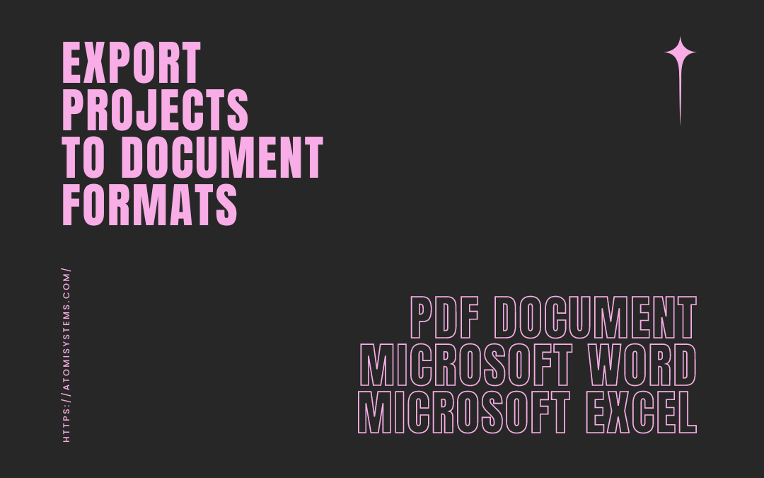 Export Projects to Document Formats in ActivePresenter 9