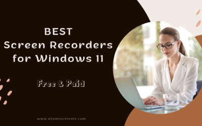 8 BEST Screen Recorders for Windows 11 in 2024 [Free & Paid]