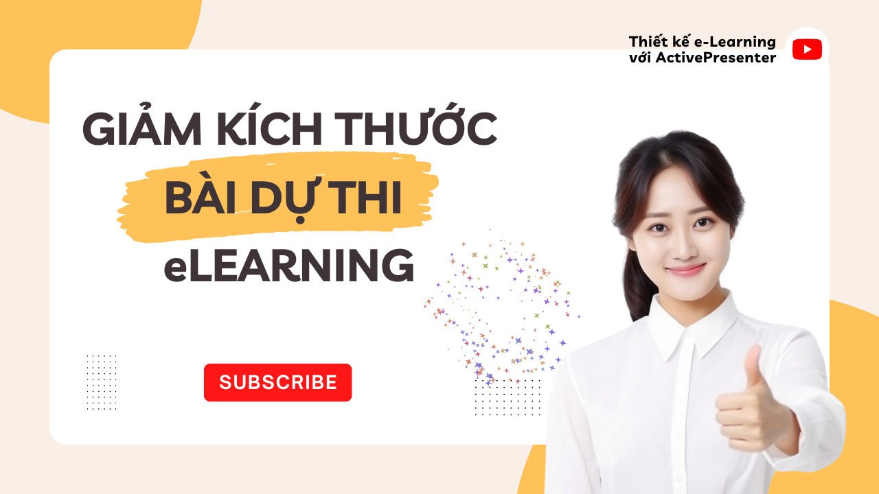 Giảm kích thước bài dự thi eLearning