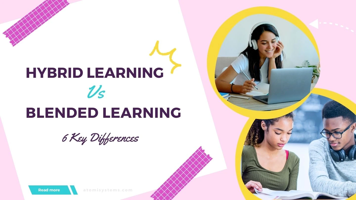 hybrid learning vs blended learning