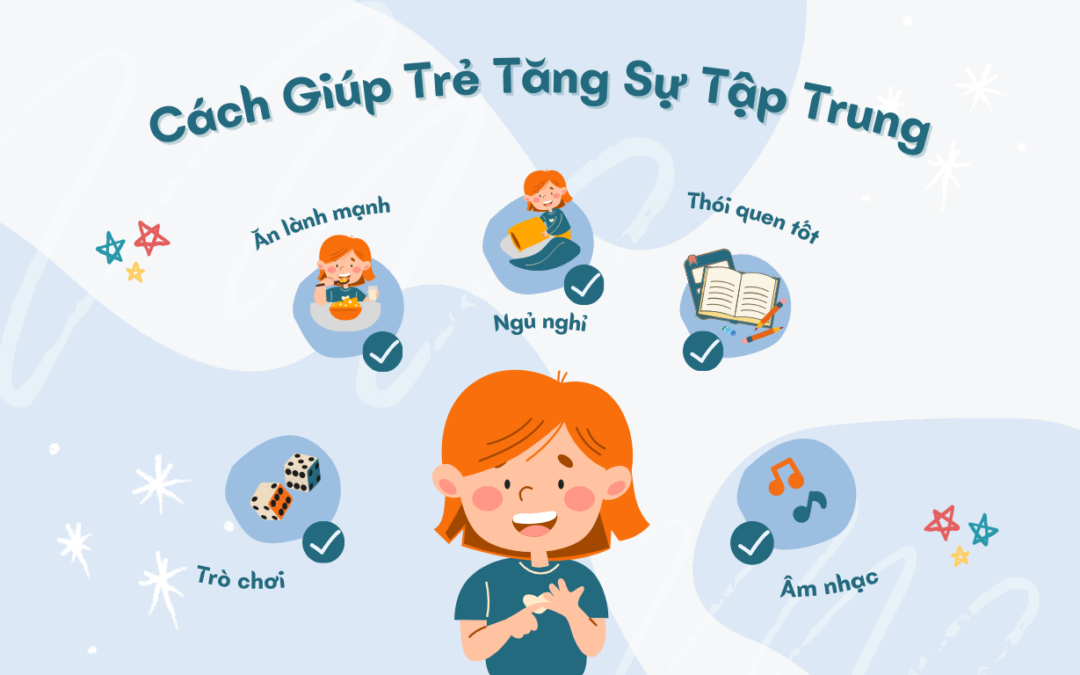 Cách Để Tập Trung Học Ở Trẻ Nhỏ & Tìm Hiểu Nguyên Nhân Gây Mất Tập Trung