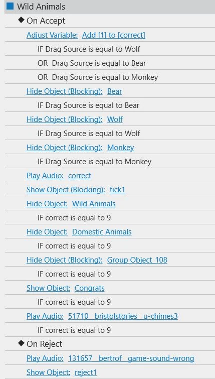 animal classification game