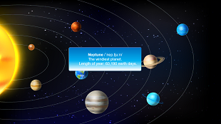 Interactive Solar System