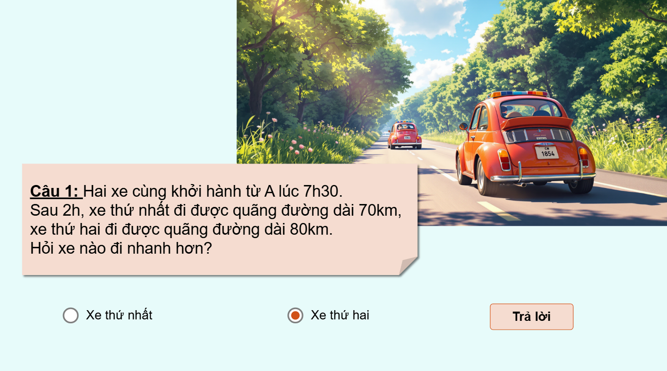 câu hỏi tương tác