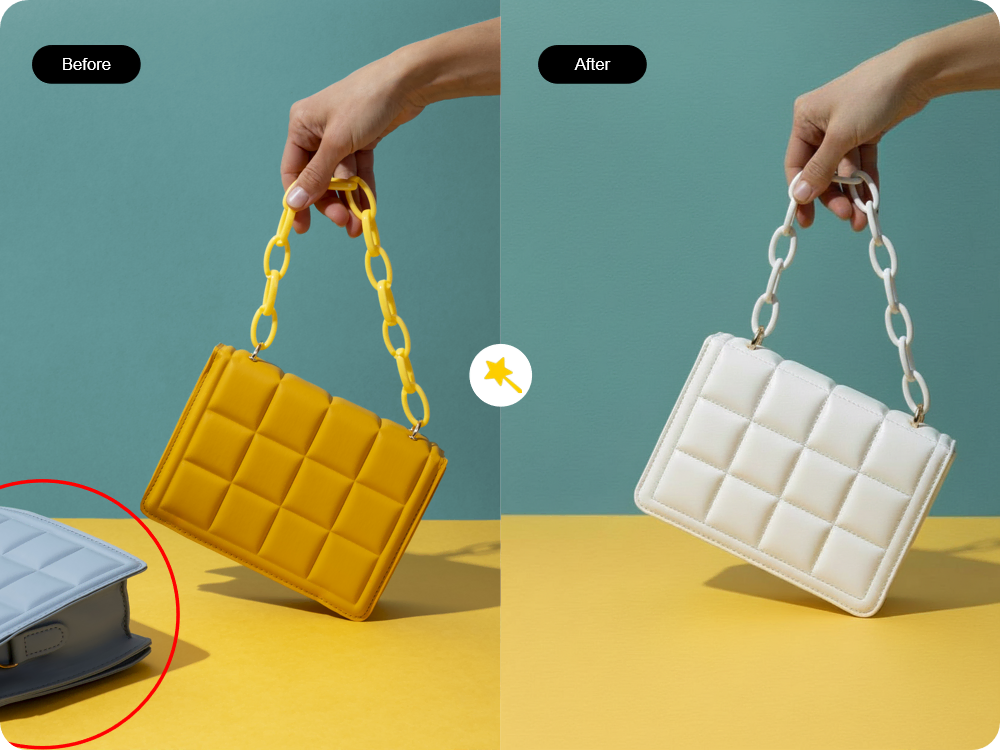 remove and replace images