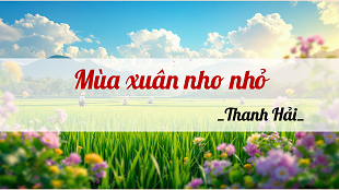 Mùa xuân nho nhỏ