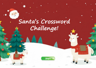 Santa’s Crossword Challenge