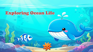 Blue Colorful Sea Presentation