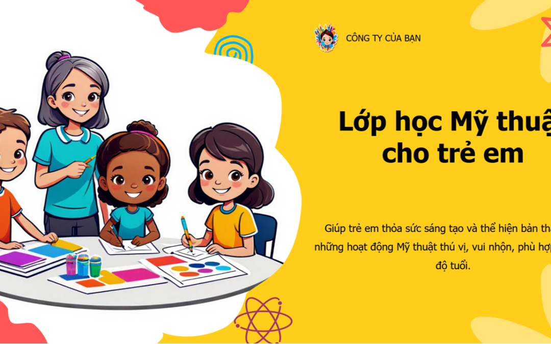 Lớp học mỹ thuật cho trẻ em
