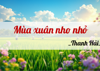 Mùa xuân nho nhỏ