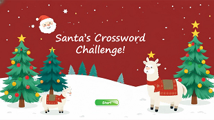 Santa’s Crossword Challenge