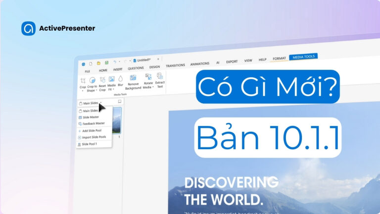 activepresenter 10.1.1 có gì mới
