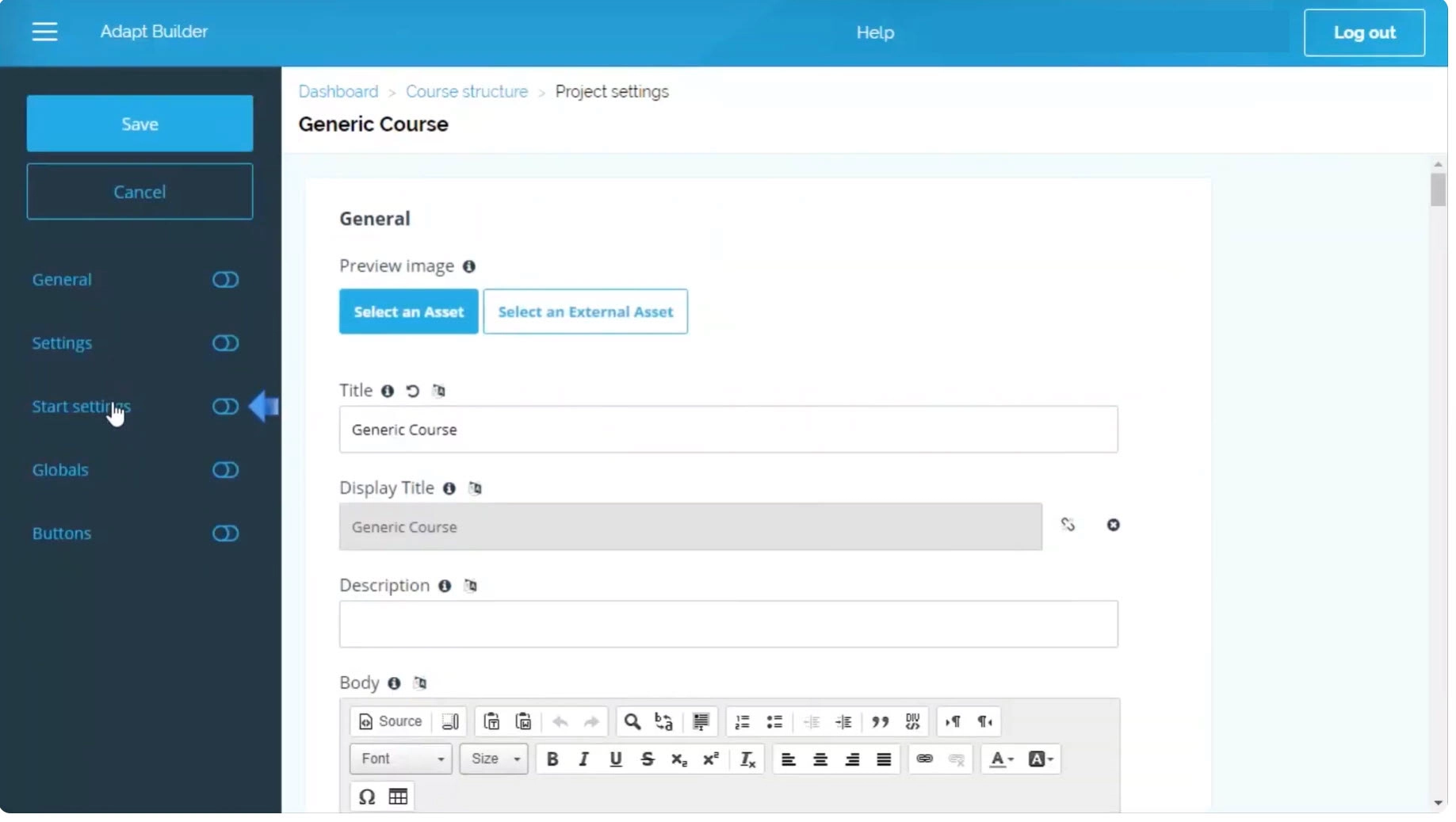 Adapt Authoring Tool