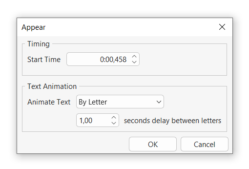 How to Create Text Typing Animation in ActivePresenter 10