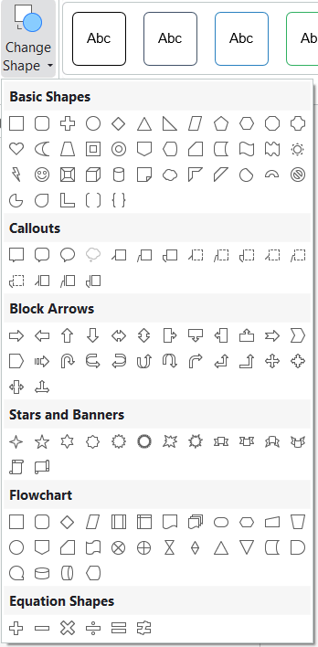 Change spotlight shape