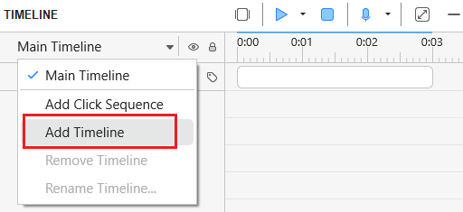 Create an interactive timeline