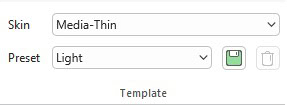 Customize template
