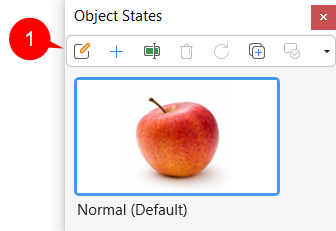 Enable the state editing mode