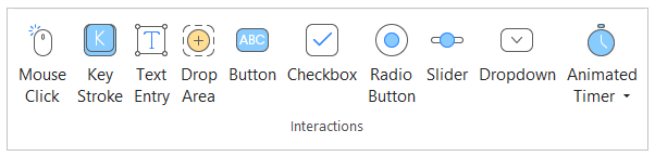 Interaction-object-icons
