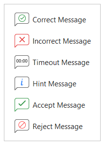 Questions tab > Messages