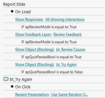 Use apQuizPassedBool variable
