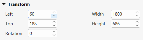 Resize the question title and text entry