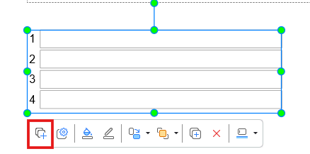 Add another text entry to a Fill in Text Entries question