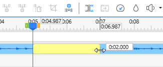 change duration of the silence