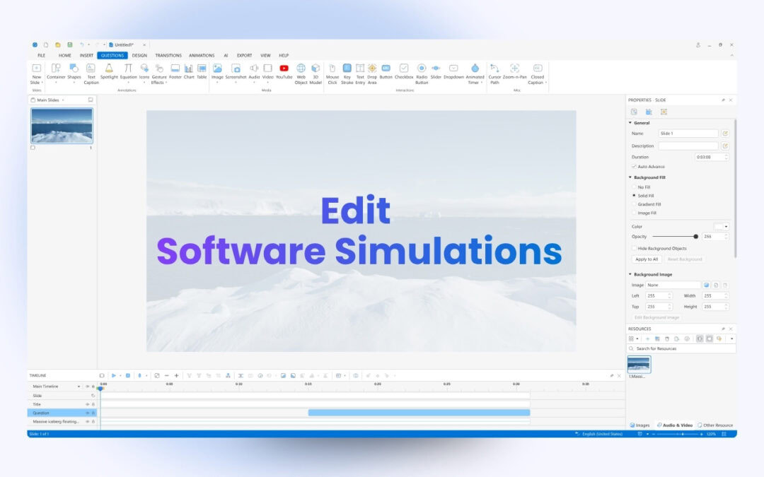 How to Edit Interactive Simulations in ActivePresenter 10