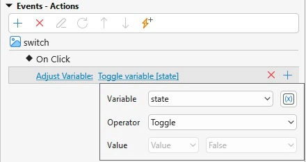 enable the toggle function