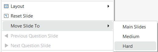 move slides from pool to another place