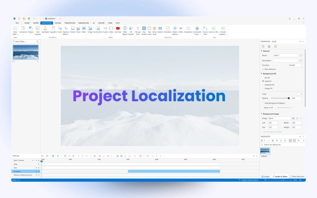 How to Do Project Localization in ActivePresenter 10