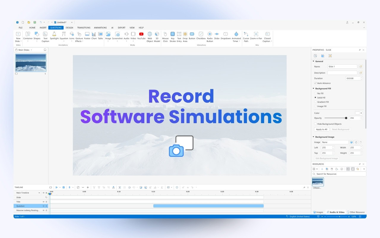 How to Record Interactive Simulation in ActivePresenter 10