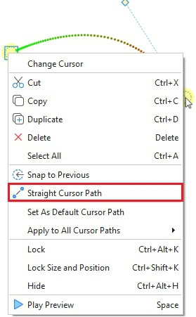 Change the Path of Mouse Movements