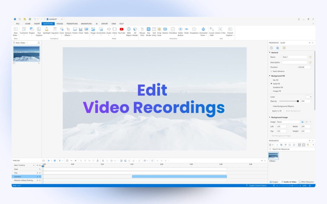 How to Edit Screen Recordings in ActivePresenter 10