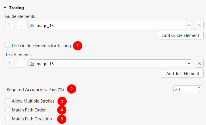 Tracing question dialog ActivePresenter