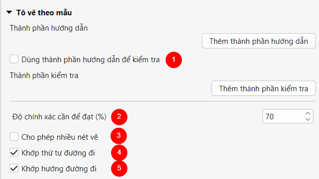 tô vẽ theo mẫu