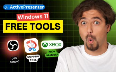 Record Screen Windows 11 Free: OBS vs. Game Bar vs. Snipping Tool