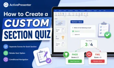 custom section quiz